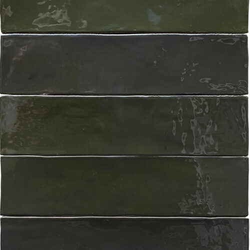 Vert Bouteille Glossy 6,2x25